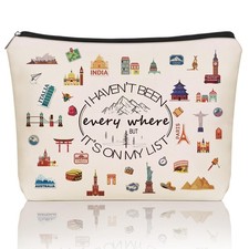 Travel Gifts for Women Cute Makeup Bag for Travelers - Ideal Cosmetic Gift