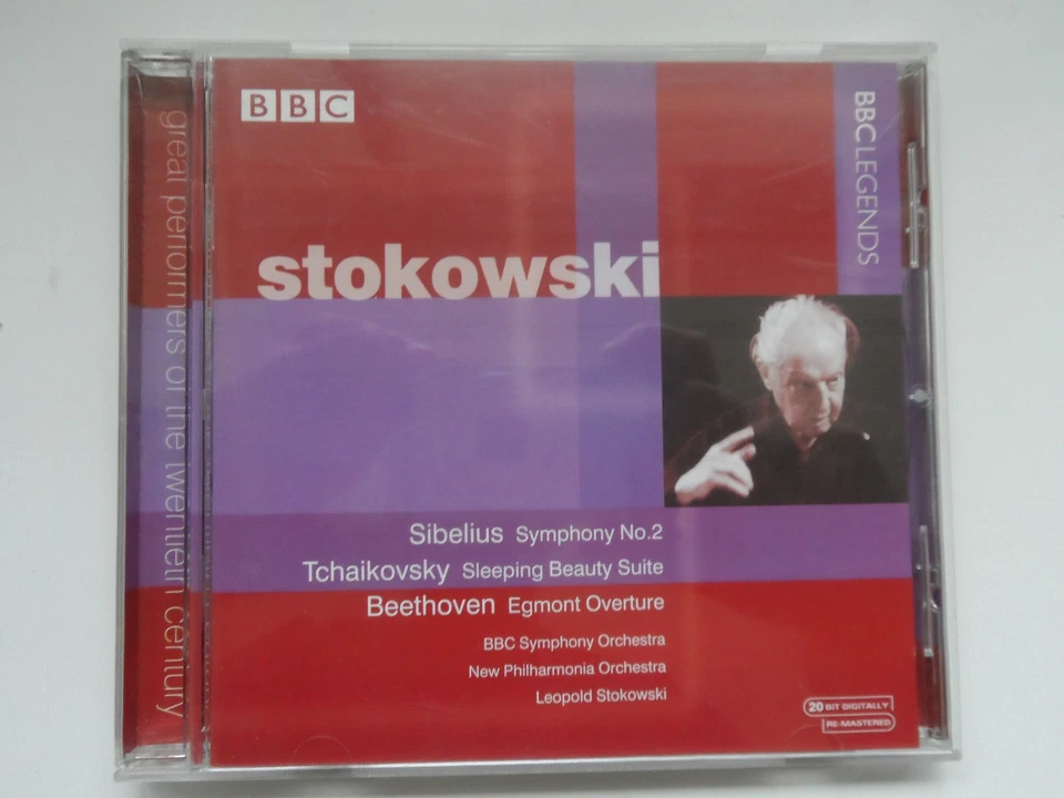 Sibelius, Sinfonie Nr.2/Tschaikowski/Beethoven; Stokowski
