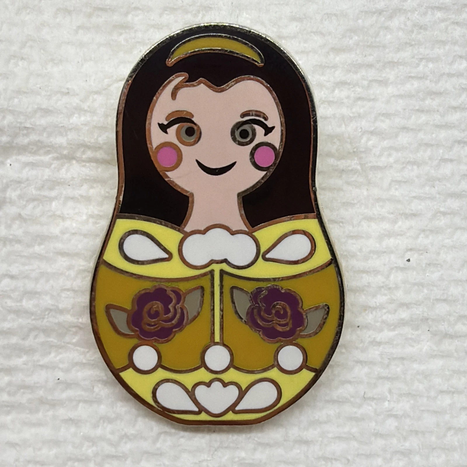 Disney Trading Pin BELLE Nesting Doll Matryoshka Mystery Beauty and the Beast