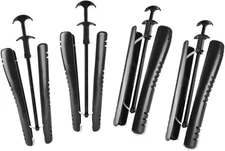 HILLHOME 2 Pairs Boot Tree for Knee High Tall Boots Shapers Great Black 