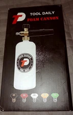 Tool Daily Foam Cannon with 1/4 Inch Quick Connector, 1 Liter, 5 Pressure