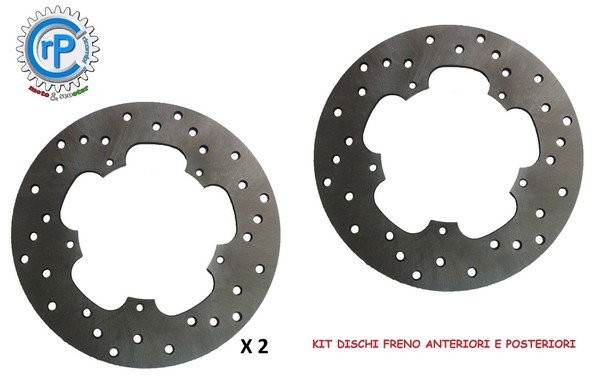 Satz Bremsscheiben Vorne UND Hinten Piaggio X9 180 Amalfi 180 2001 2003-image
