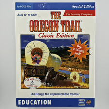 The Oregon Trail: Classic Edition, 1998, Big Box, New  Sealed