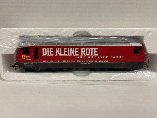 BEMO H0m Ge 4/4 30 E-Lok III 650 RhB Rhätische Bahn Keine Rote Seewis 1259 110