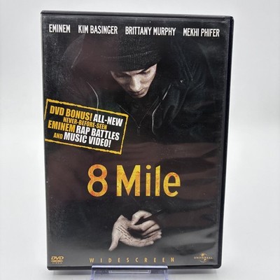8 Mile DVD 2003 Widescreen Eminem Curtis Hanson Rap Battles Bonus Features