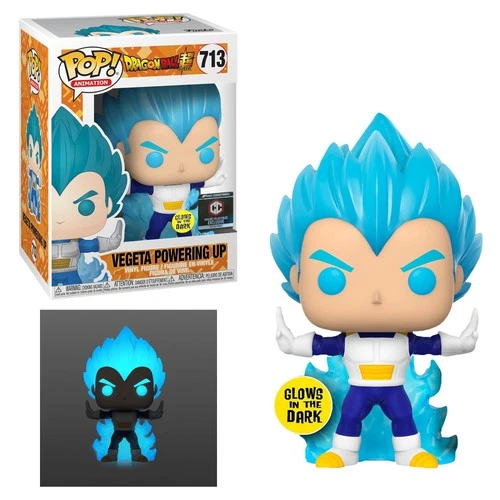 New ListingFunko Pop Animation Dragon Ball Z Vegeta Powering Up #713 Vinyl Figure GLOW