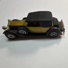 Vintage Matchbox Models of Yesteryear Y-15 1930 Packard Diecast Gold Black