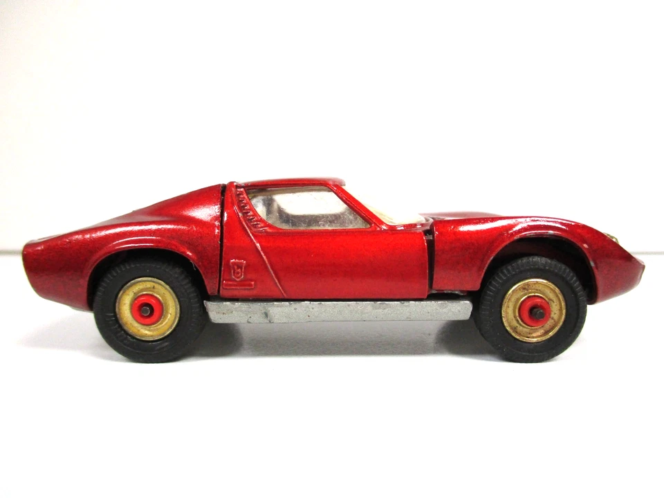 CORGI TOYS - WHIZZWHEELS - LAMBORGHINI MIURA P400 GT (MAROON) - BOX - Image 2 of 4