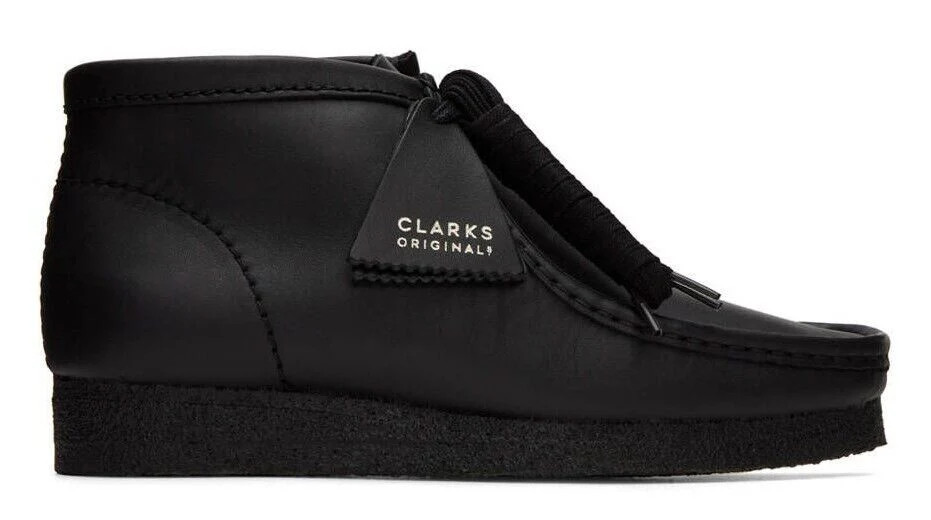 Clarks Wallabee ブラック Clarks Originals Wallabee | Black Leather | 26155514-BLK