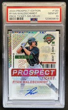 2024 Prospect Edition Ryan Waldschmidt Holo Signatures Mojo Auto #/25 PSA 10