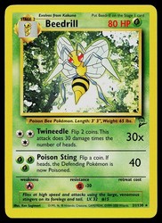 Beedrill 21/130 Base Set 2 Rare