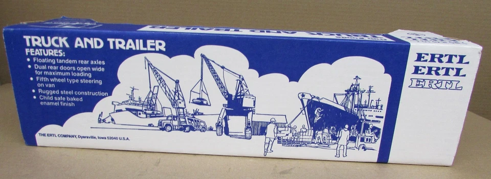 Camión y remolque de colección Ertl Toys Cub Foods nuevo en caja Chevy Titan Cab Foto 4 de 4