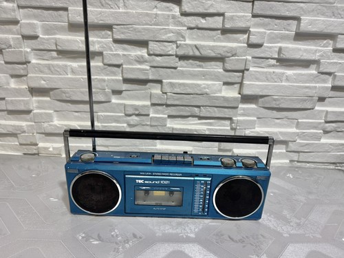 TEC Sound 1021 Mini Ghettoblaster MW/UKW- STEREO RADIO RECORDER - Bild 1 von 8