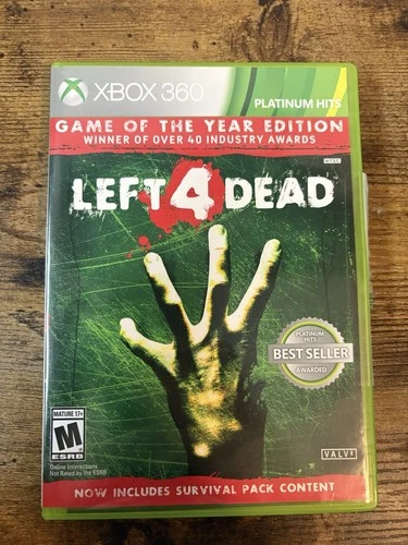 Left 4 Dead - Microsoft Xbox 360 Complete Clean Disc