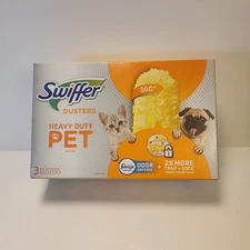 Swiffer Duster Pet 360° Heavy Duty Dusting 3 Refills SEALED