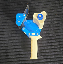 Blue  White Handheld Packing Tape Dispenser, Handheld Dispenser Type
