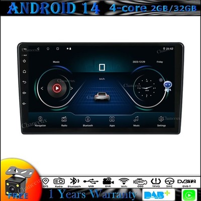 9'' Android 14 Head Unit Radio Carplay GPS SATNavi DAB für Nissan Armada 2008-2015