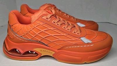 Size 9 Mallet Neptune Low Top Orange Sneakers Mens | eBay