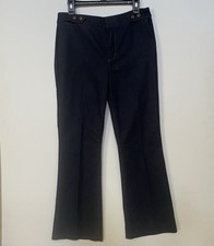 Chico's Platinum Trouser Dark Wash Jeans Denim Women's Size 1 US 8-10 Bootcut