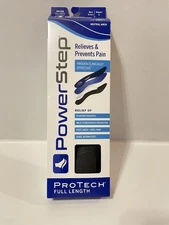 PowerStep ProTech Full Length Orthotic Insoles Neutral Arch Support M10-10.5 W12