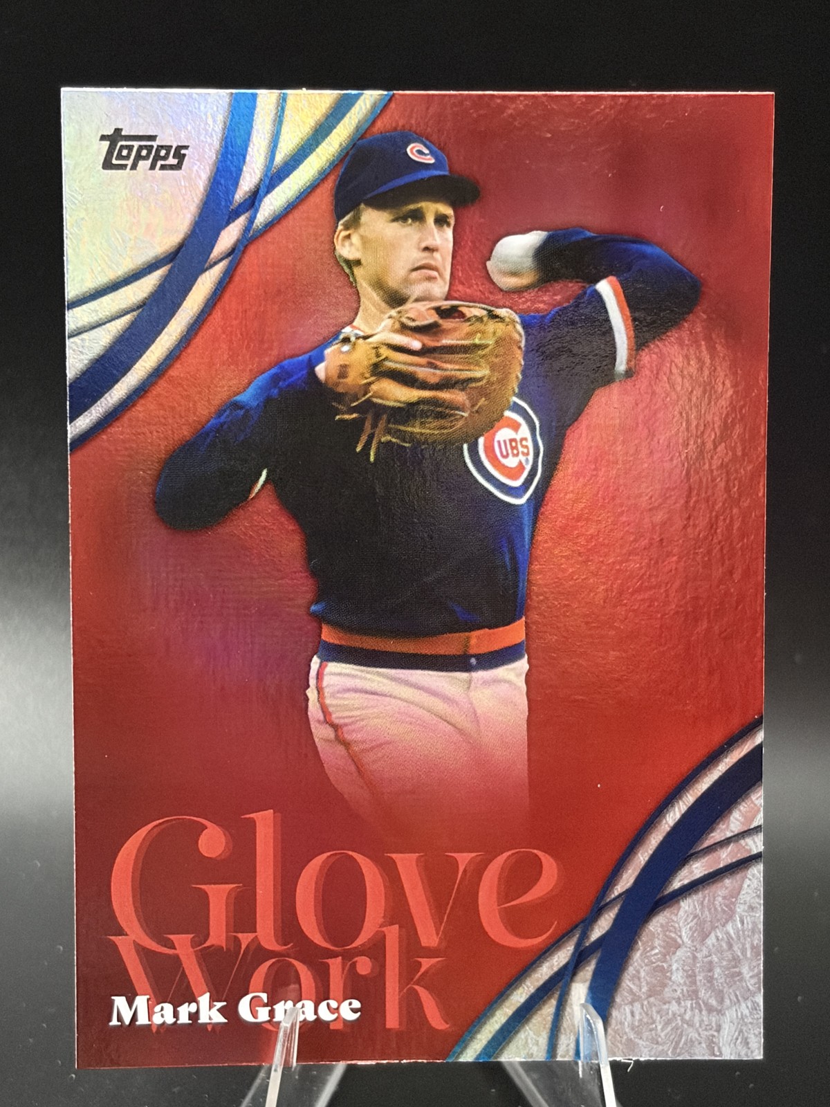 #GW-63 Mark Grace 2026 Topps Glove Work Chicago Cubs