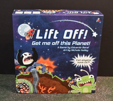 Lift Off! Get Me Off This Planet Board Game Pencil