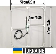 Search Coil frame 50x60cm for pulse induction metal detector Clone W/AVR