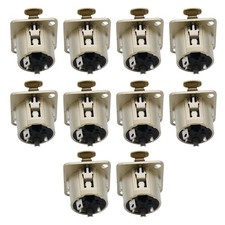 Compact 10* XLR 3-Pin Female Snake Cable Chassis Microphone Jack Audio Connector