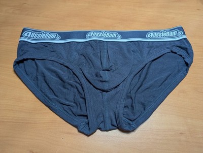 aussieBum Wonderjock Pro Slip Modal (Push-Up) - NEU mit Etikett - Größe L - grau