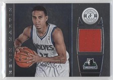 2013-14 Totally Certified Memorabilia Totally Silver Kevin Martin #2 0f8