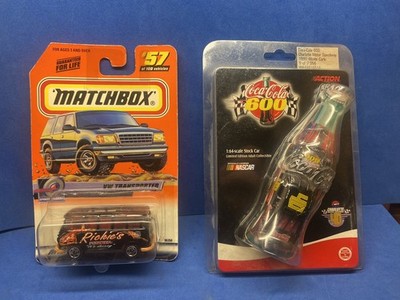 Matchbox #57 (Vw Bus)  & Coca-Cola 600, (￼ Monte ￼Carlo)  - Lot Of Two!