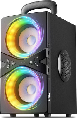 Party Bluetooth Speaker:80W Peak Large Stereo Sound for Outdoor,Deep Bass,Tws,Lo