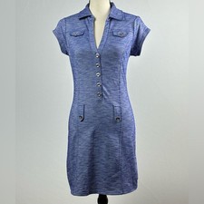 GUESS button front mini-dress - size medium