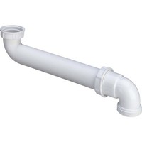 Viega Ablaufbogen 105785 G 1 1/2Xg 1 1/2X90-230Mm, 90Grad, Kunststoff Weiß