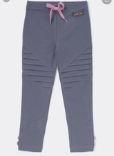 NWT MATILDA JANE Just Imagine Keely Girls Button Cuff Moto Leggings Size 2