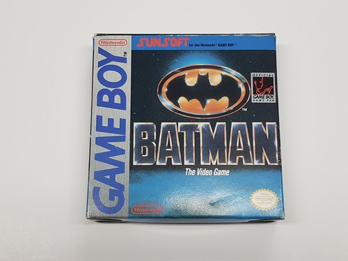 Batman The Video Game Nintendo Game Boy Original Box & Manual Only - Picture 2 of 12