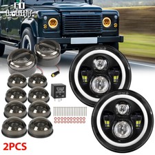 For Land Rover Defender 90/110 Defender Complete Led Headlight Fog Upgrade Kit