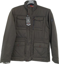 Giaccone UOMO con coulisse in vita M L XL XXL 3XL giacca SEA BARRIER verde