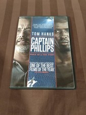 CAPTAIN PHILLIPS (DVD, 2014) Tom Hanks