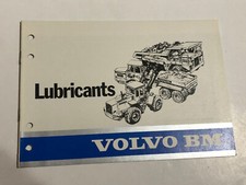 Volvo BM lubricants brochure