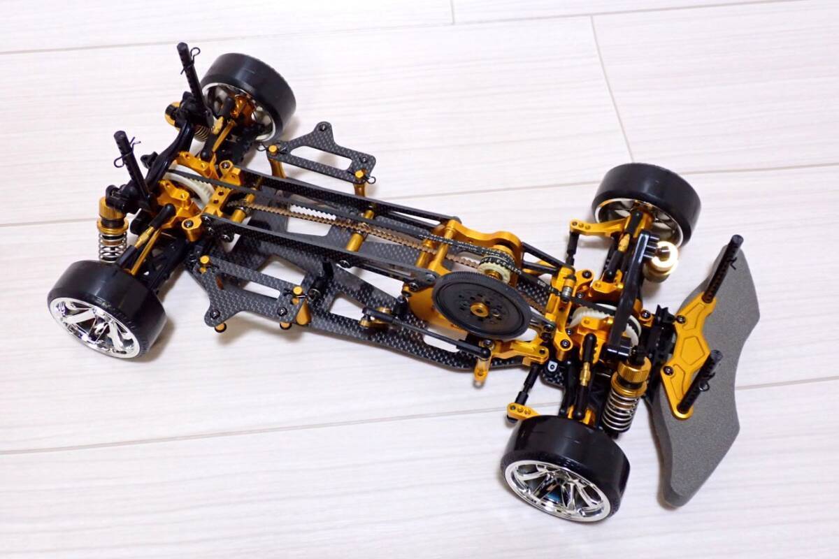 TAMIYA TA05 1/10 LIMITED VDF GOLD EDITION DRIFT WITH MANY TAMIYA TA05 1/10 LIMITED VDF GOLD EDITION DRIFT WITH MANY