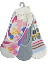 Women's A New Day Liner Socks, heel grips liner socks, 3 pack, 4-10.