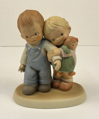 1988 Enesco Memories of Yesterday Let's Be Nice Likes We Was Before (520047)