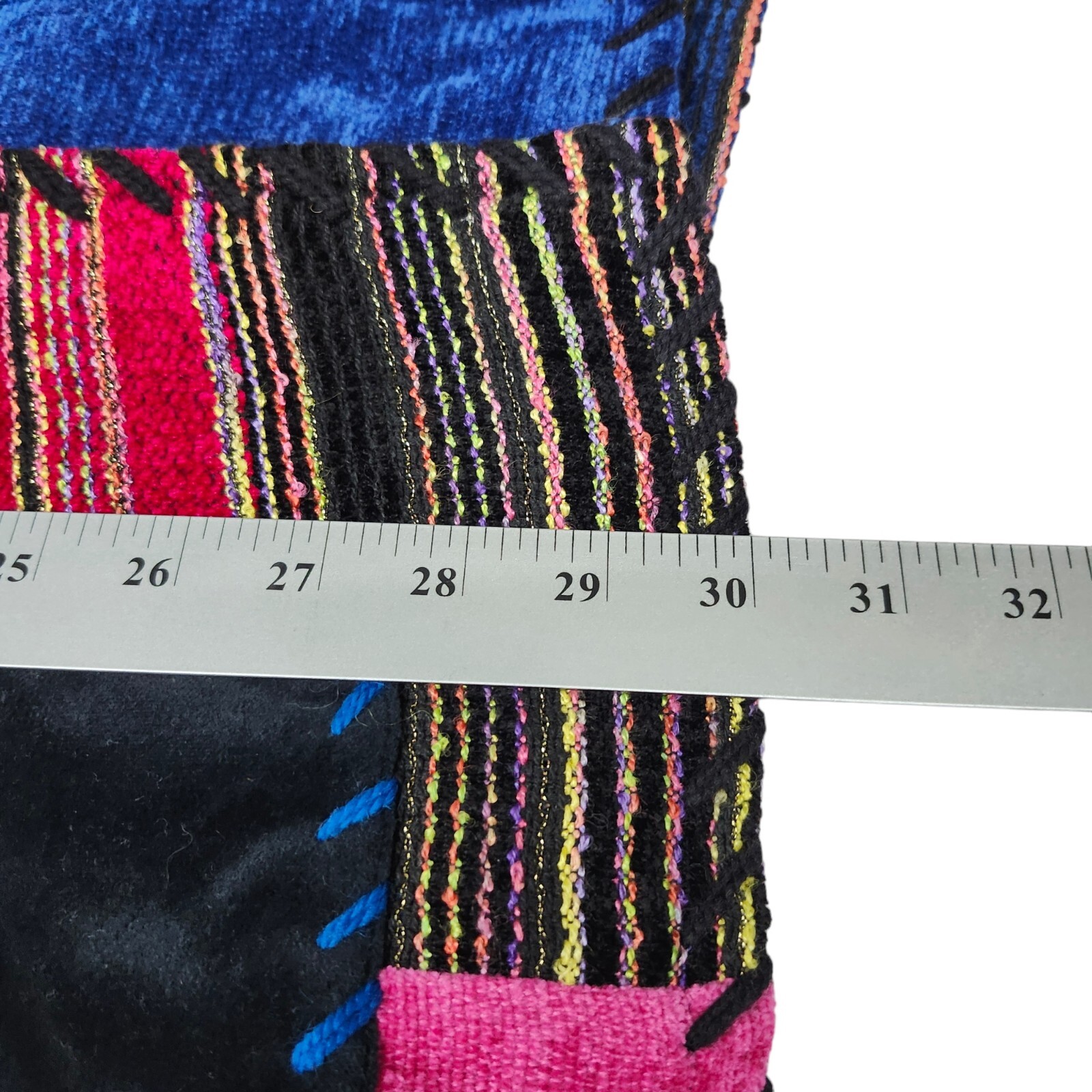 Julia Kim Patchwork Jacket Womens 1X Button Up Li… - image 8