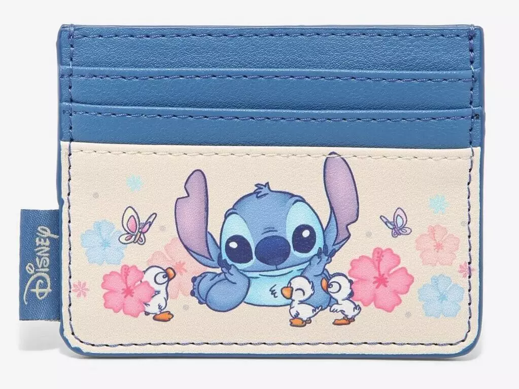 Loungefly Disney Lilo Stitch Ducklings Cardholder NEW With Tags