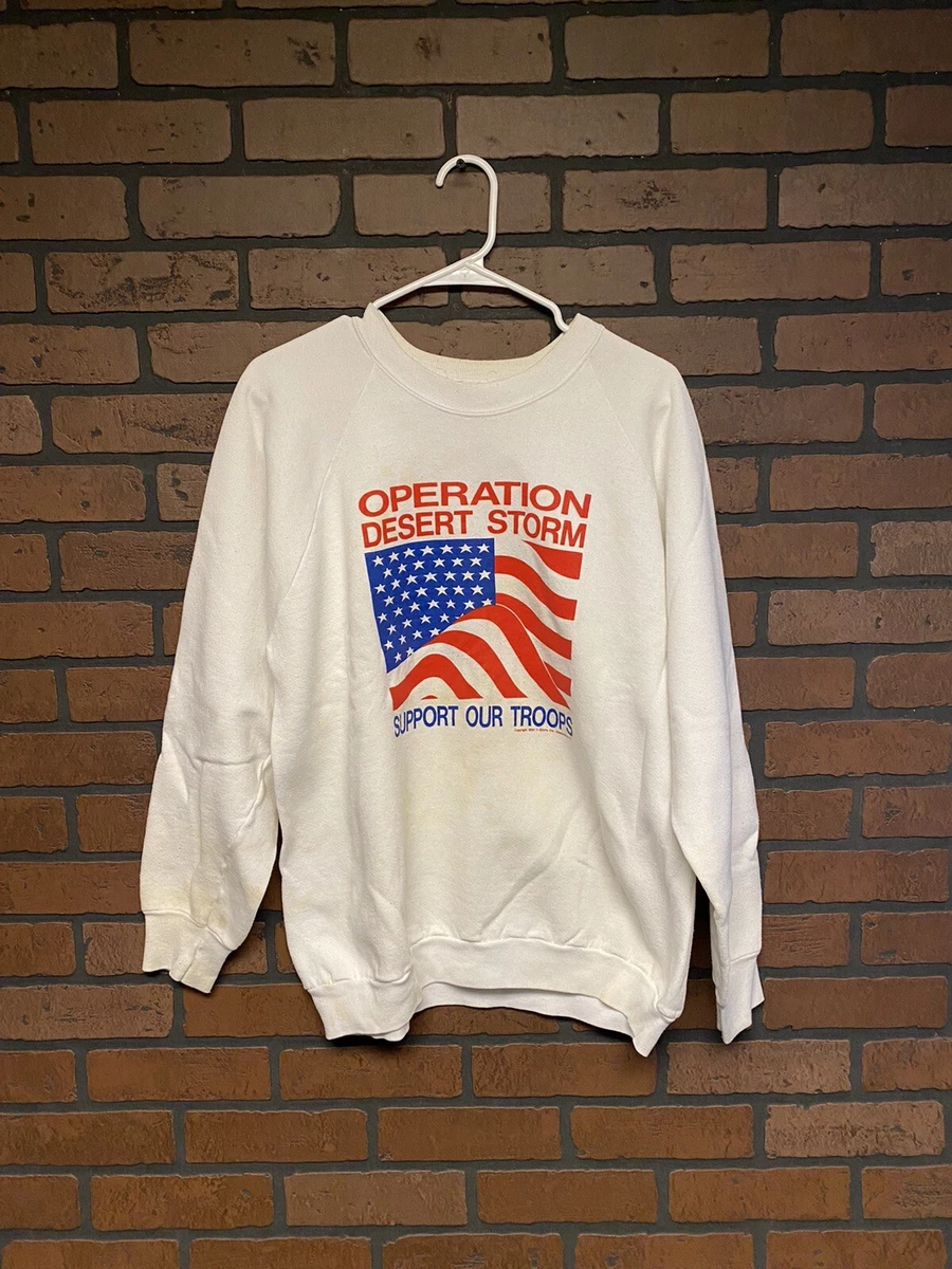 Vintage Operation Desert Storm Crewneck Sweatshirt Size XL eBay