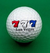 Triple Lucky 7's Las Vegas logo golf ball