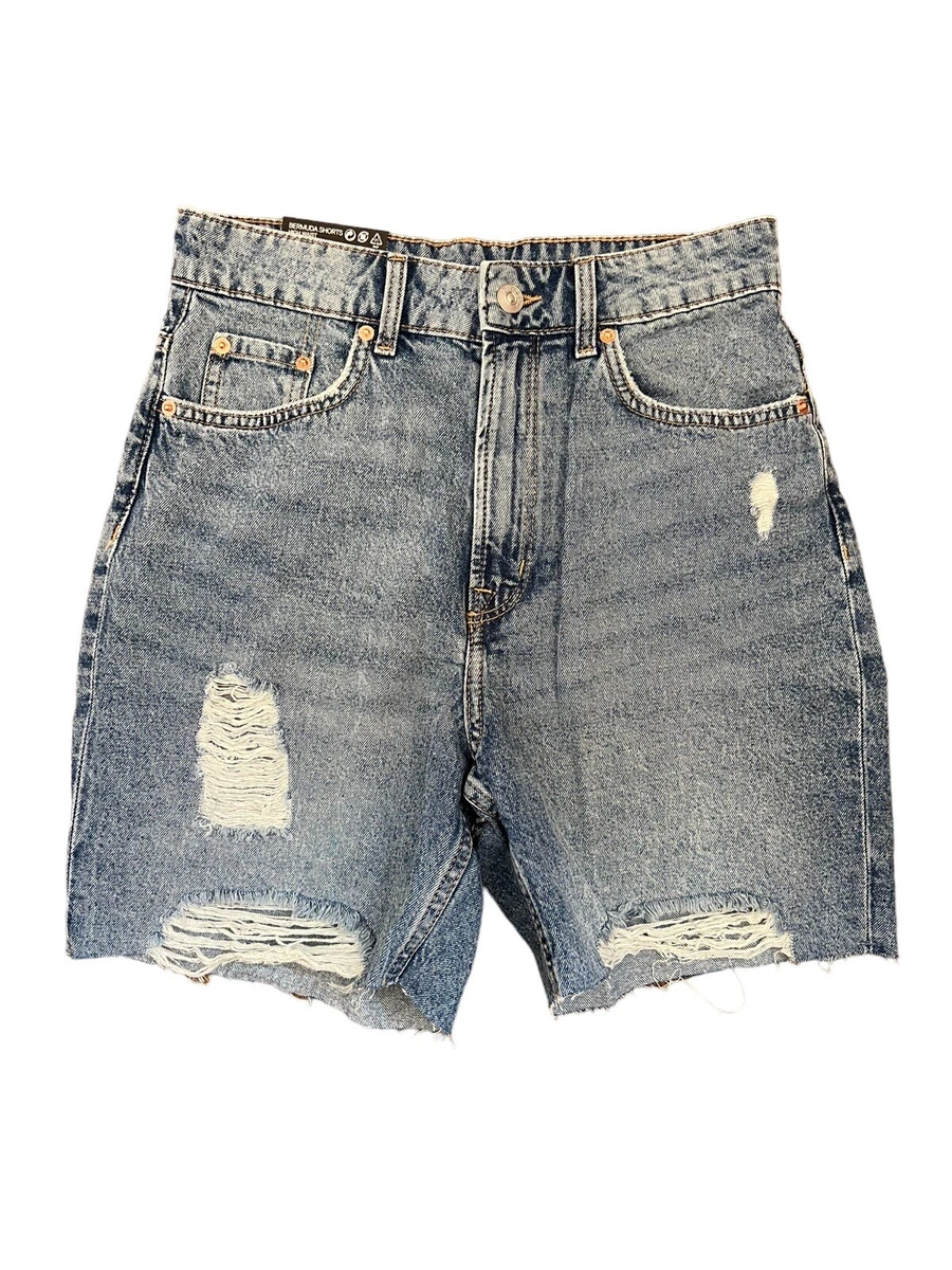 H&m distressed shorts sales
