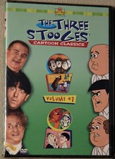 RARE The Three Stooges Cartoon Classics Volume 1 DVD Region 1 US, Moe Howard