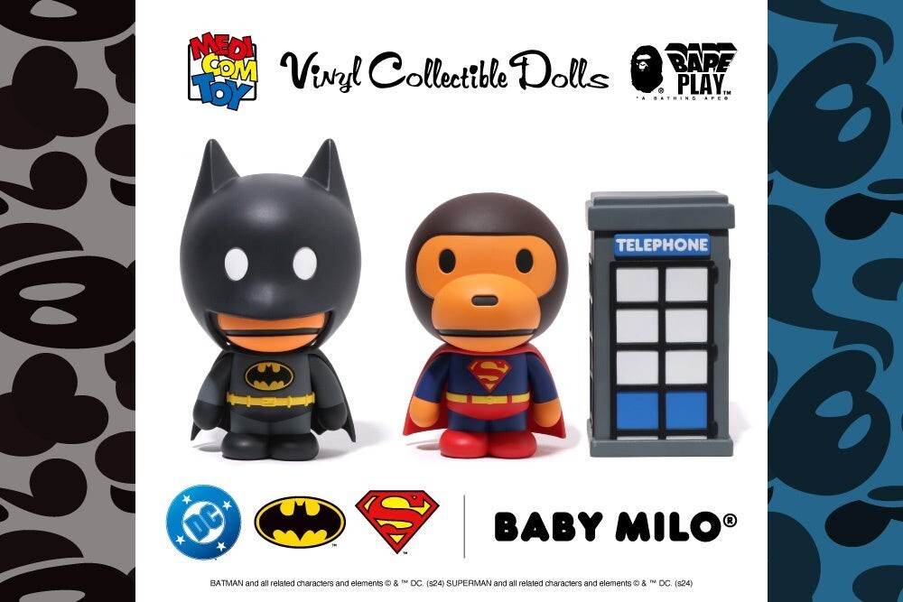 A BATHING APE - VCD BABY MILO(R) SUPERMAN スーパーマン BAPE X DC - BABY MILO SUPERMAN VCD – eu.bape.com